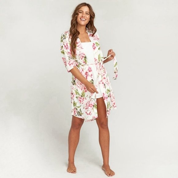 NWOT Show Me Your Mumu Bride Robe -Garden Of Blooms - Picture 5 of 5